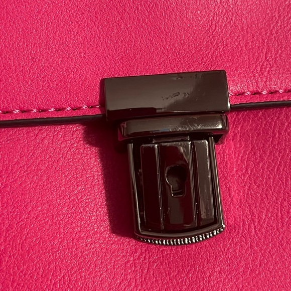 Crossbody Clutch Bag Push Lock Removable Strap Multi-pocket Wallet NWT - Picture 17 of 17